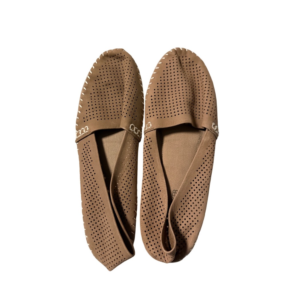 Adam Tucker By Me Too Women Size 7.5 Brown Shoes Slip On Espadrilles Sandal